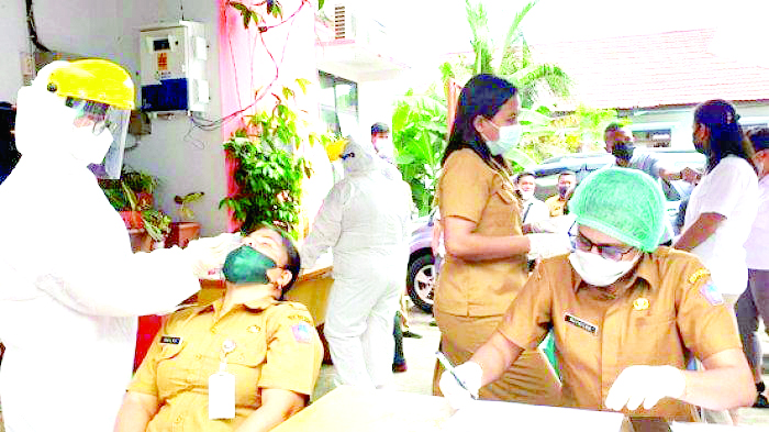 Sejumlah ASN Sitaro Diduga Positif Covid-19